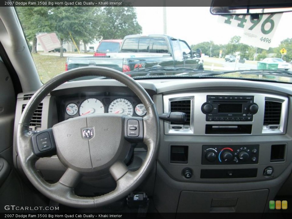 Khaki Interior Photo for the 2007 Dodge Ram 3500 Big Horn Quad Cab Dually #38010980