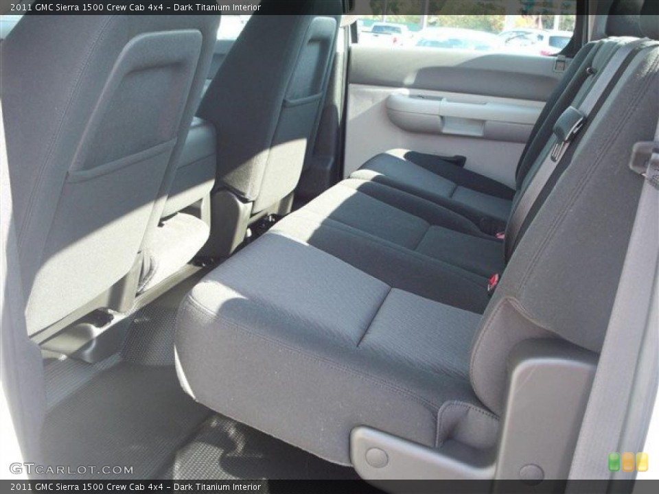 Dark Titanium Interior Photo for the 2011 GMC Sierra 1500 Crew Cab 4x4 #38011620
