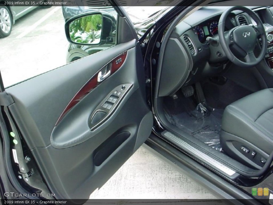 Graphite Interior Photo for the 2009 Infiniti EX 35 #38011920