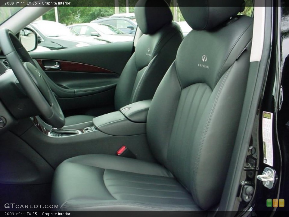 Graphite Interior Photo for the 2009 Infiniti EX 35 #38011940