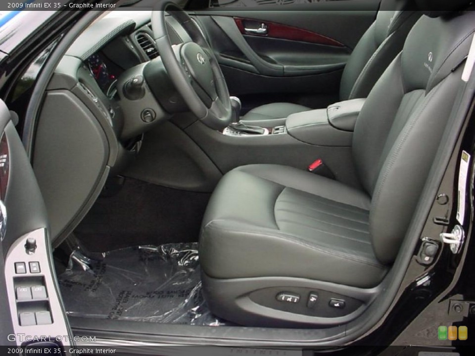 Graphite Interior Photo for the 2009 Infiniti EX 35 #38011952