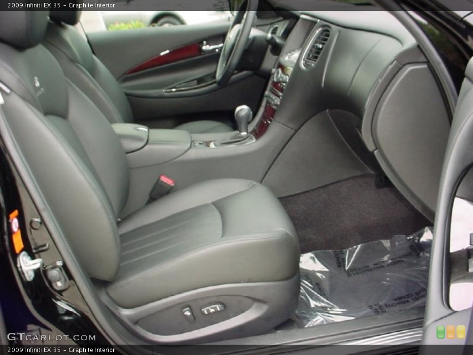 Graphite Interior Photo for the 2009 Infiniti EX 35 #38011988