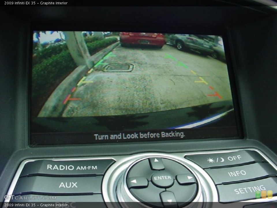 Graphite Interior Navigation for the 2009 Infiniti EX 35 #38012200