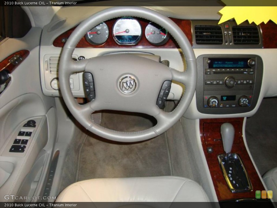 Titanium Interior Steering Wheel for the 2010 Buick Lucerne CXL #38013172