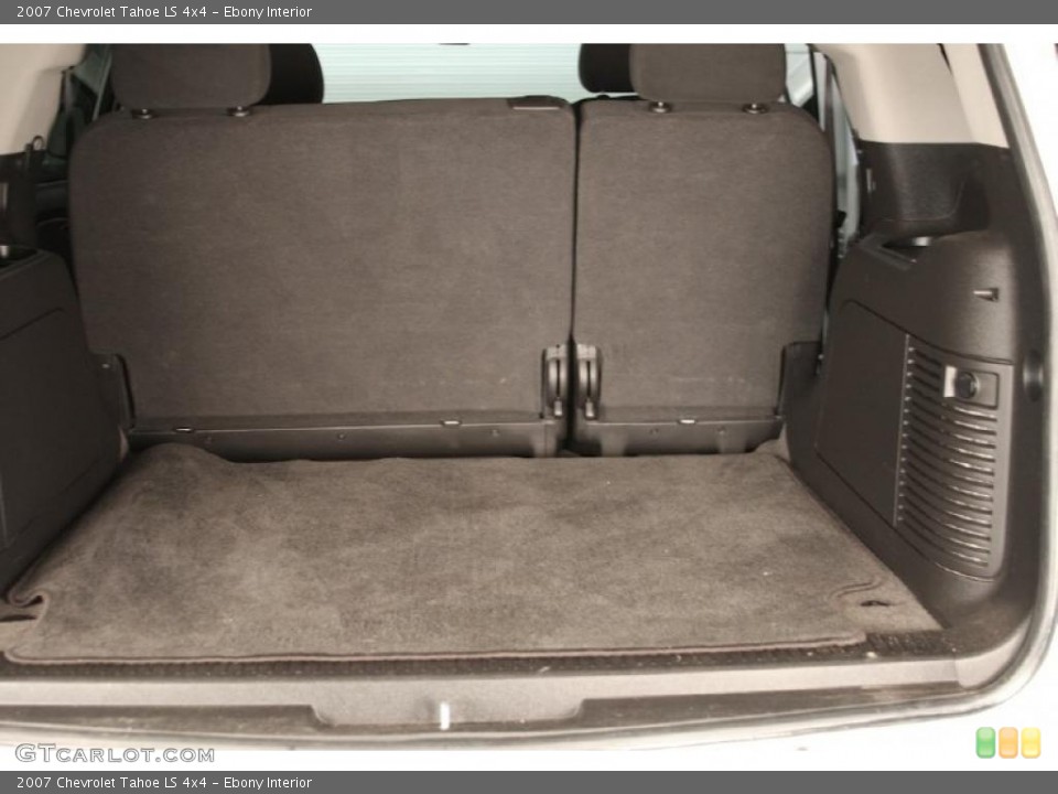 Ebony Interior Trunk for the 2007 Chevrolet Tahoe LS 4x4 #38013868