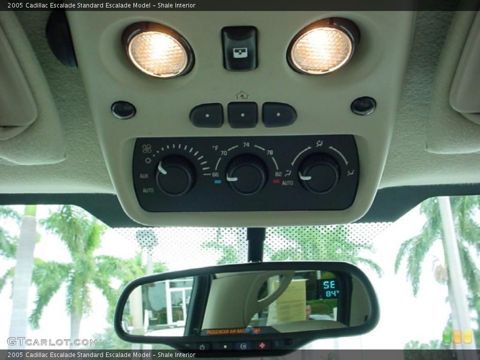 Shale Interior Controls for the 2005 Cadillac Escalade  #38015276