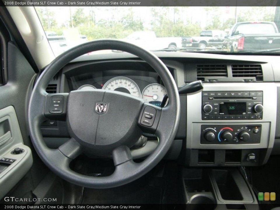 Dark Slate Gray/Medium Slate Gray Interior Photo for the 2008 Dodge Dakota SLT Crew Cab #38015560