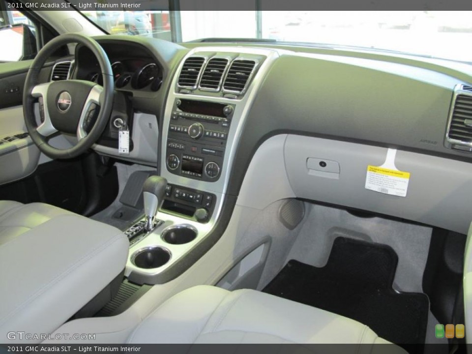 Light Titanium Interior Dashboard for the 2011 GMC Acadia SLT #38016404
