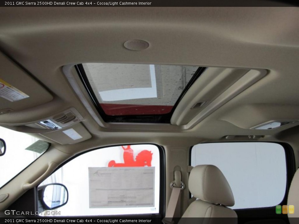 Cocoa/Light Cashmere Interior Photo for the 2011 GMC Sierra 2500HD Denali Crew Cab 4x4 #38017173