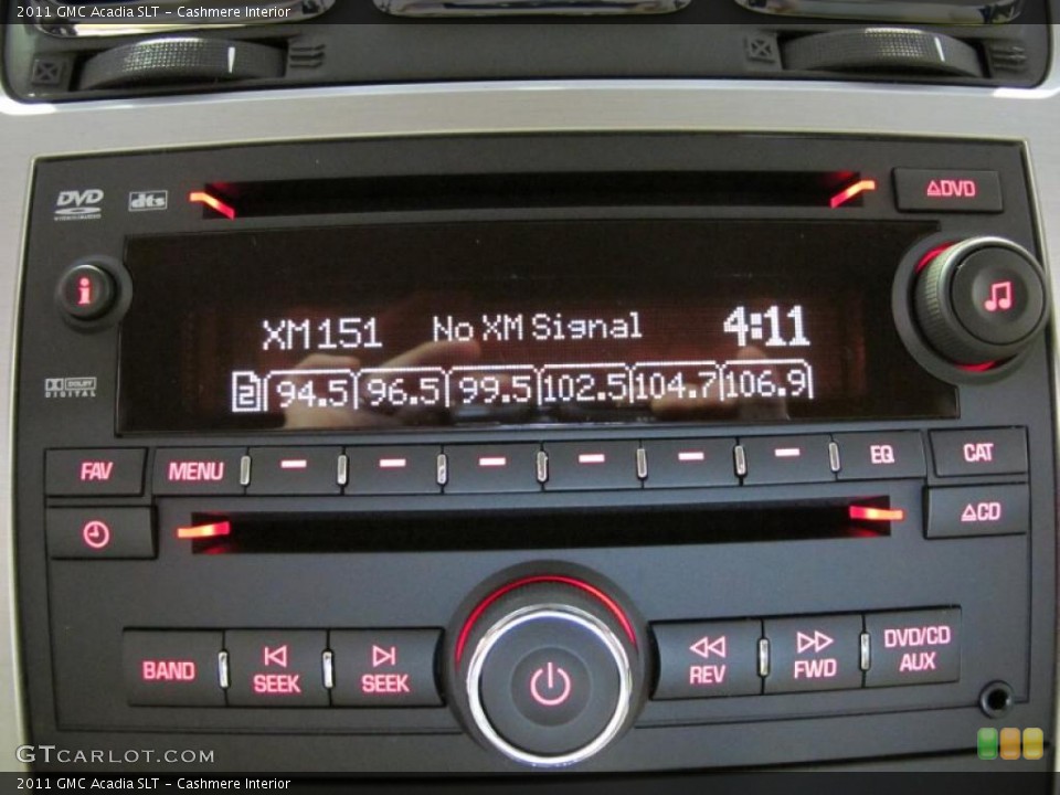 Cashmere Interior Controls for the 2011 GMC Acadia SLT #38017476