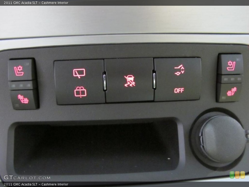 Cashmere Interior Controls for the 2011 GMC Acadia SLT #38017504