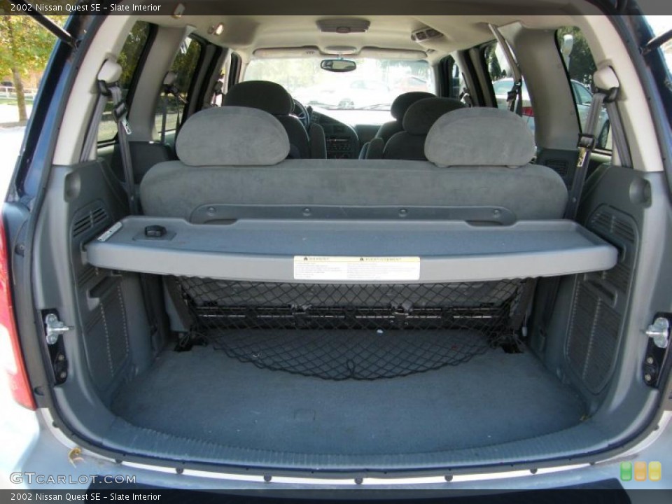 Slate Interior Trunk for the 2002 Nissan Quest SE #38017606