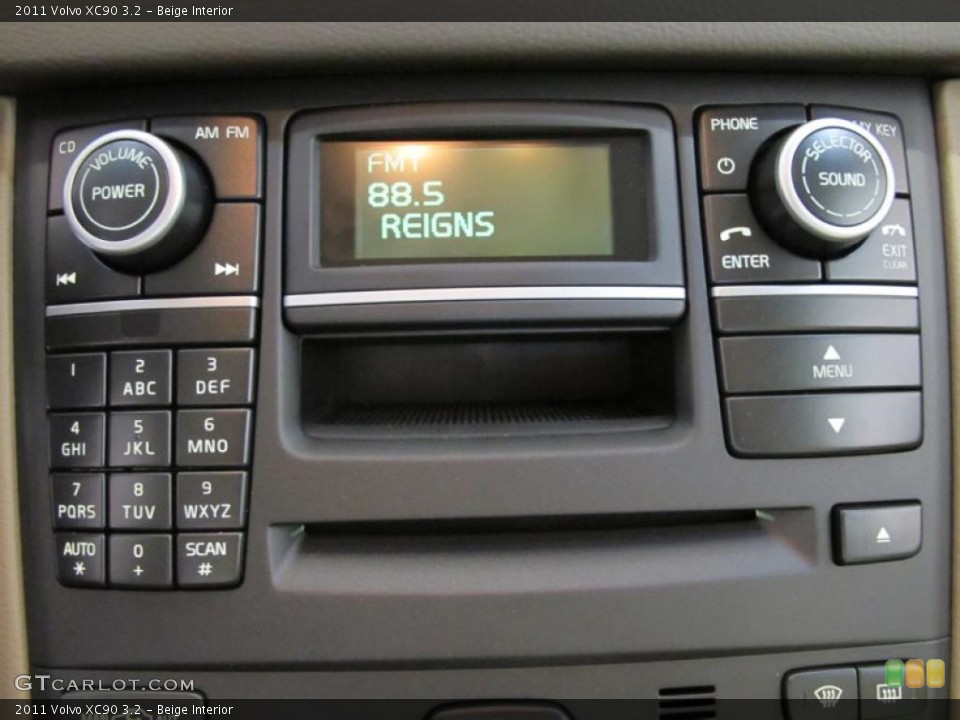 Beige Interior Controls for the 2011 Volvo XC90 3.2 #38018096