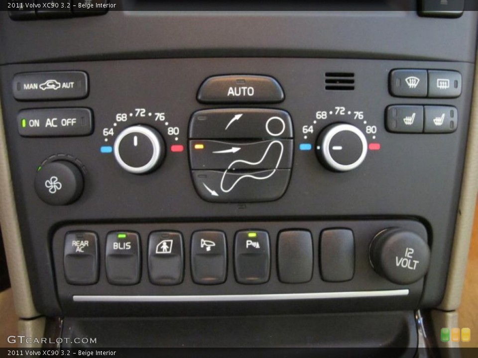 Beige Interior Controls for the 2011 Volvo XC90 3.2 #38018112