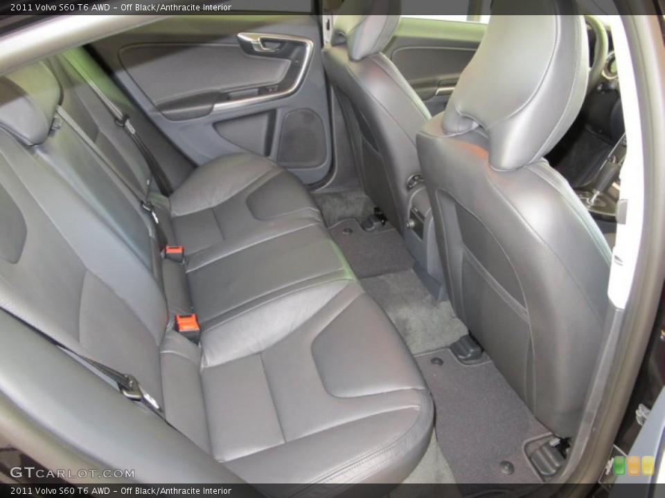 Off Black/Anthracite Interior Photo for the 2011 Volvo S60 T6 AWD #38018252