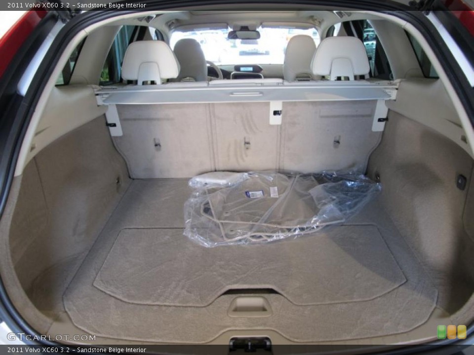Sandstone Beige Interior Trunk for the 2011 Volvo XC60 3.2 #38018544