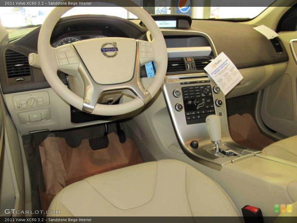 Sandstone Beige Interior Dashboard for the 2011 Volvo XC60 3.2 #38018584