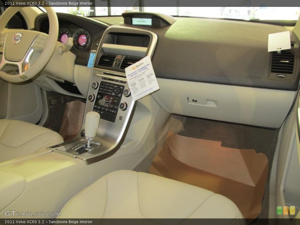 Sandstone Beige Interior Dashboard for the 2011 Volvo XC60 3.2 #38018620