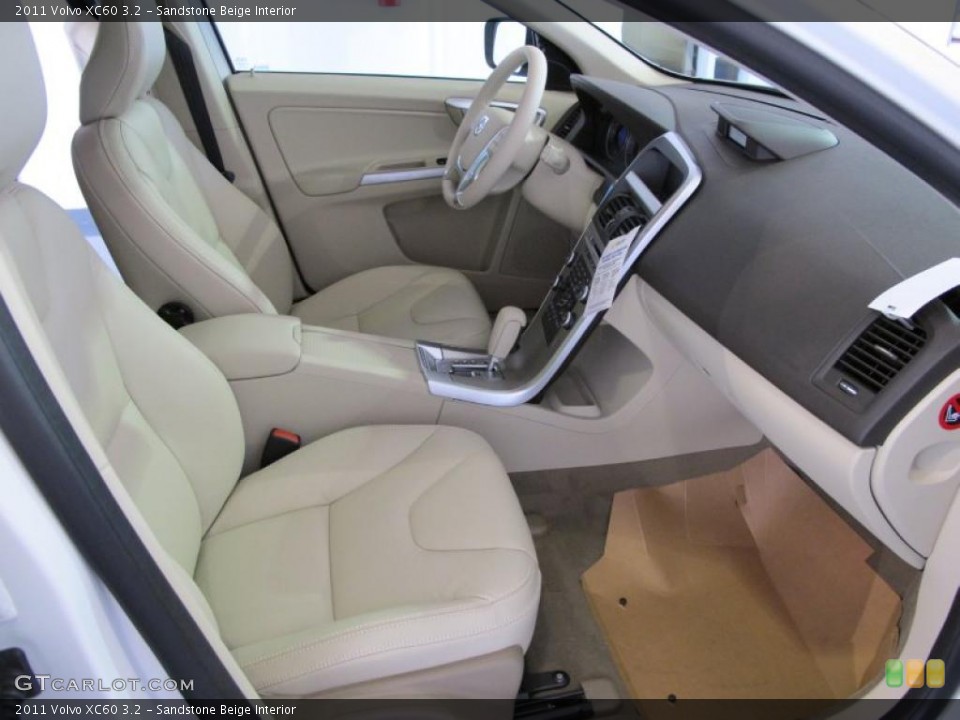 Sandstone Beige Interior Photo for the 2011 Volvo XC60 3.2 #38018636