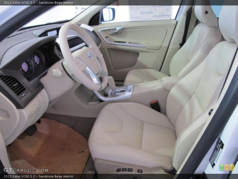 Sandstone Beige Interior Photo for the 2011 Volvo XC60 3.2 #38018680