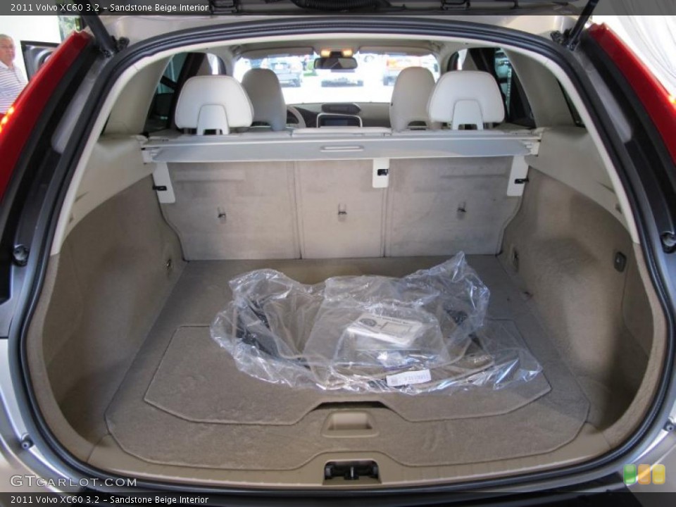 Sandstone Beige Interior Trunk for the 2011 Volvo XC60 3.2 #38018900