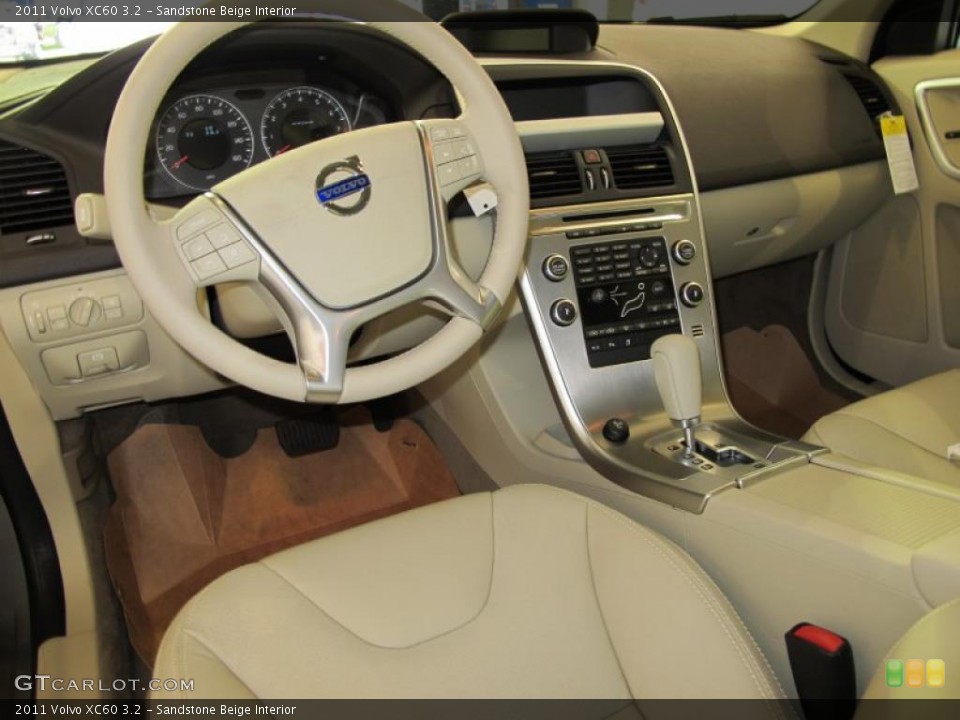 Sandstone Beige Interior Dashboard for the 2011 Volvo XC60 3.2 #38018936