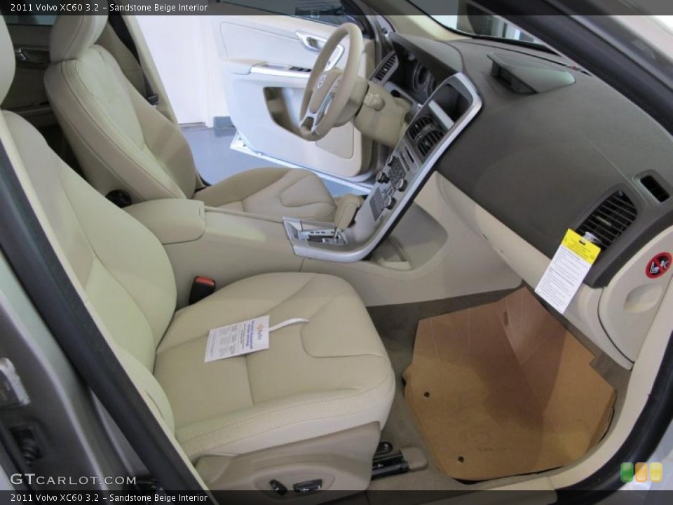 Sandstone Beige Interior Photo for the 2011 Volvo XC60 3.2 #38018984