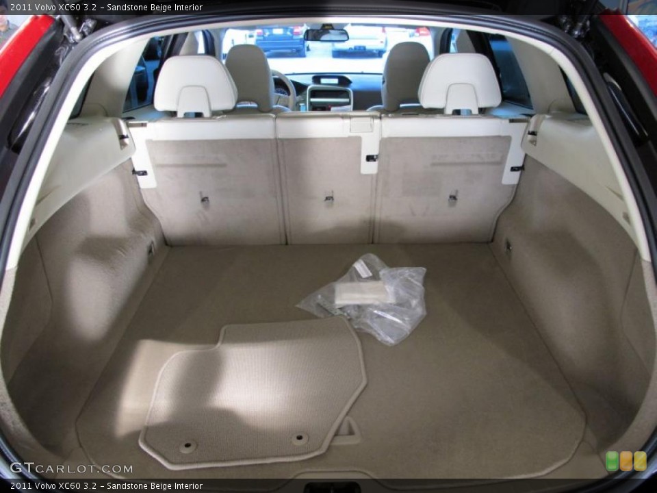 Sandstone Beige Interior Trunk for the 2011 Volvo XC60 3.2 #38019220