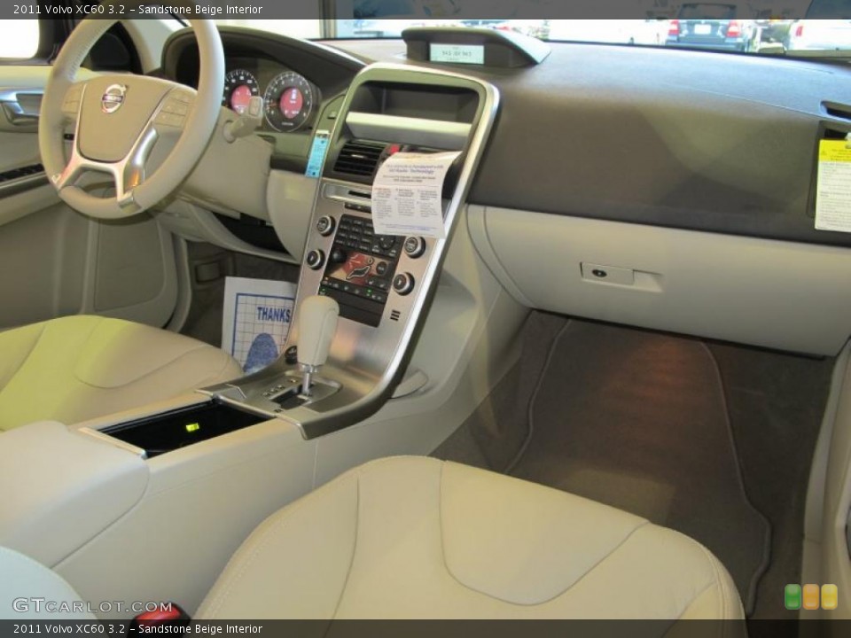 Sandstone Beige Interior Dashboard for the 2011 Volvo XC60 3.2 #38019288