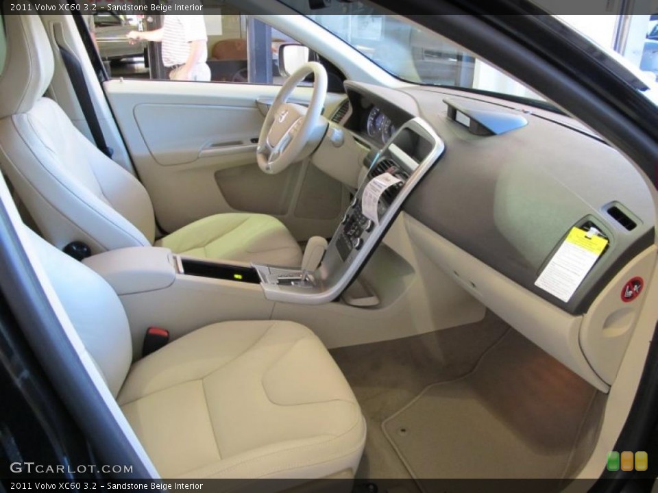 Sandstone Beige Interior Photo for the 2011 Volvo XC60 3.2 #38019300
