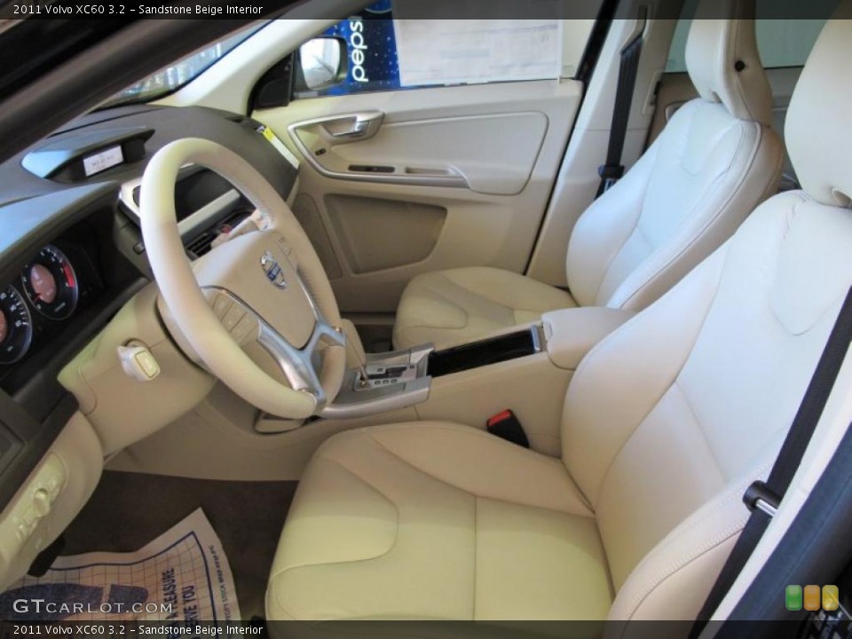 Sandstone Beige Interior Photo for the 2011 Volvo XC60 3.2 #38019348