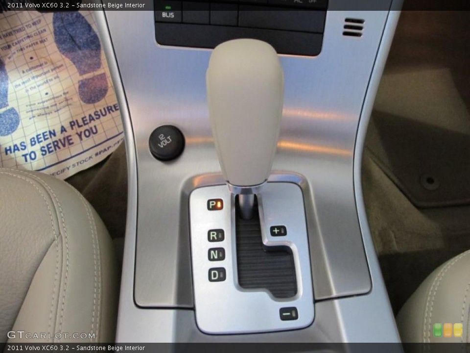 Sandstone Beige Interior Transmission for the 2011 Volvo XC60 3.2 #38019404