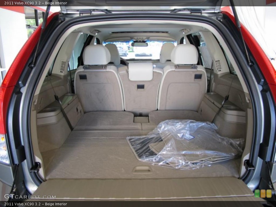 Beige Interior Trunk for the 2011 Volvo XC90 3.2 #38019544