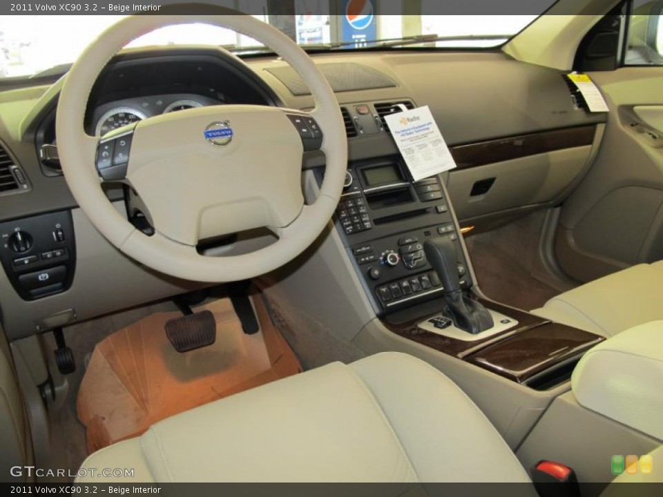 Beige Interior Dashboard for the 2011 Volvo XC90 3.2 #38019572