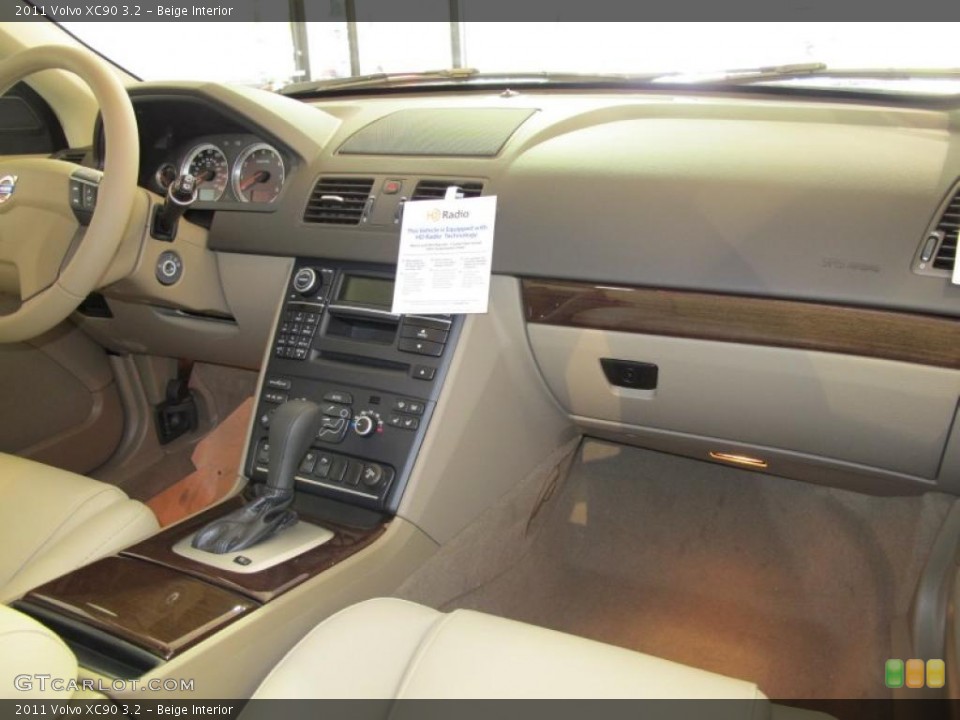 Beige Interior Dashboard for the 2011 Volvo XC90 3.2 #38019596