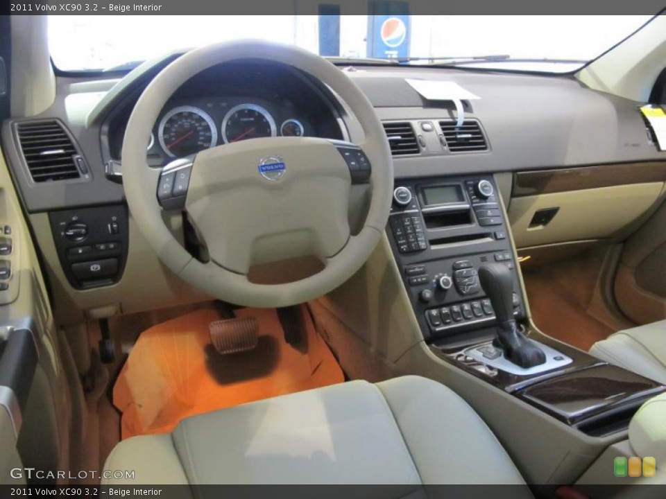 Beige Interior Dashboard for the 2011 Volvo XC90 3.2 #38019904