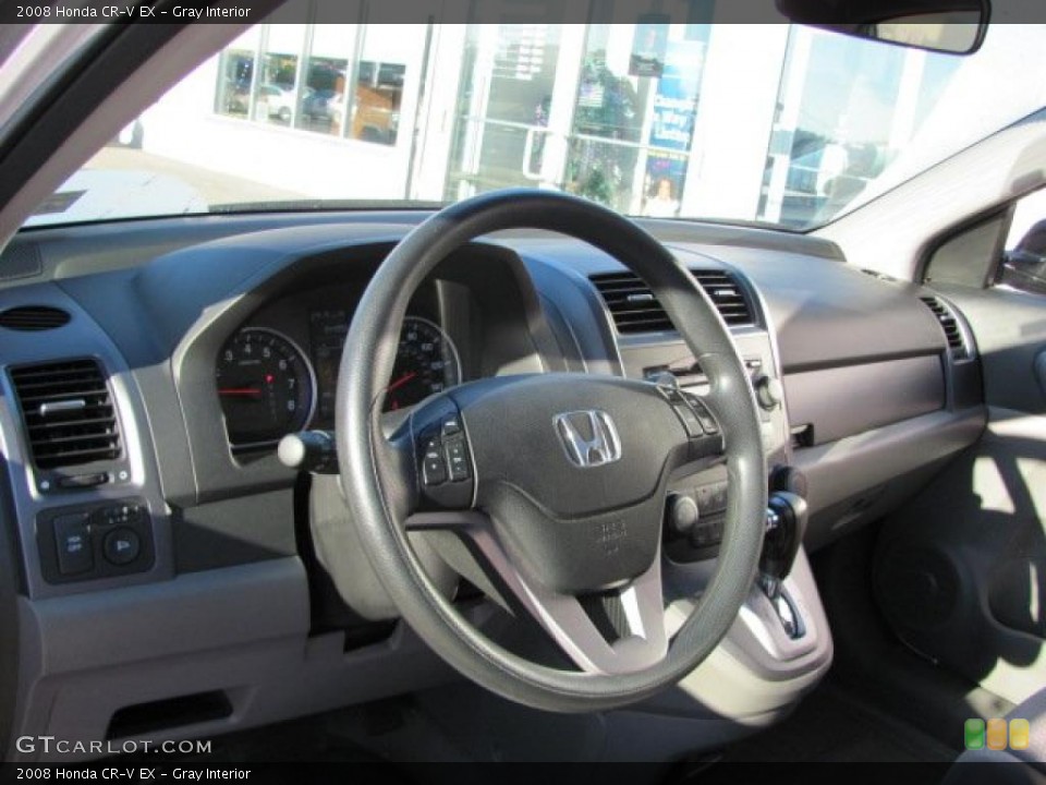 Gray Interior Photo for the 2008 Honda CR-V EX #38021028