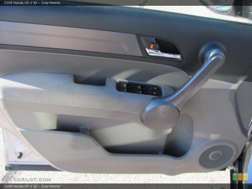 Gray Interior Photo for the 2008 Honda CR-V EX #38021040