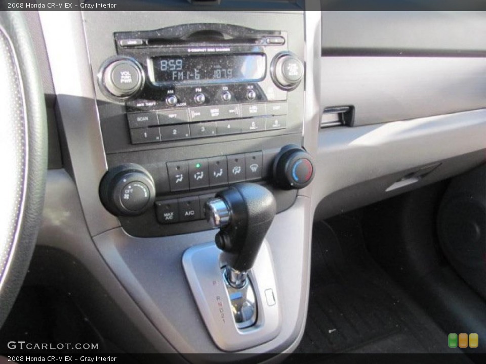 Gray Interior Controls for the 2008 Honda CR-V EX #38021072