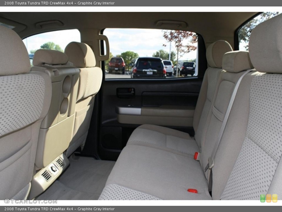 Graphite Gray Interior Photo for the 2008 Toyota Tundra TRD CrewMax 4x4 #38023760