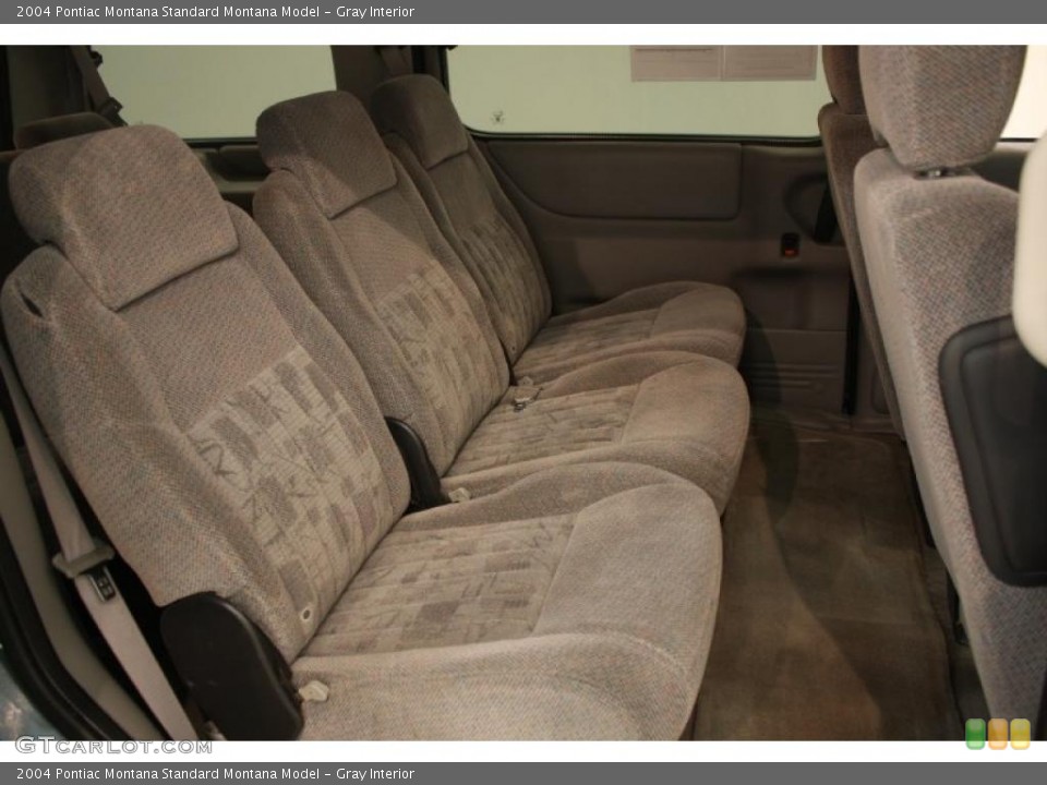 Gray Interior Photo for the 2004 Pontiac Montana  #38024876