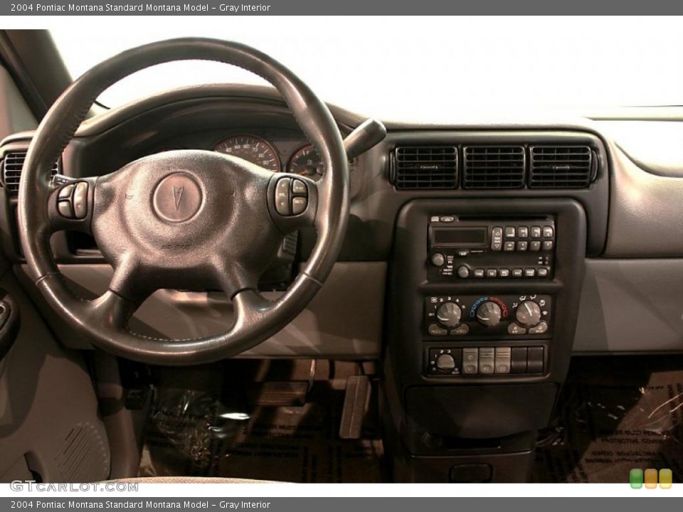 Gray Interior Controls for the 2004 Pontiac Montana  #38024916