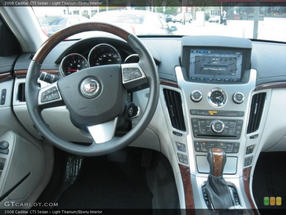Light Titanium/Ebony Interior Dashboard for the 2008 Cadillac CTS Sedan #38025020