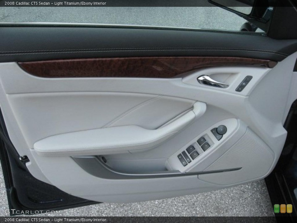 Light Titanium/Ebony Interior Photo for the 2008 Cadillac CTS Sedan #38025160