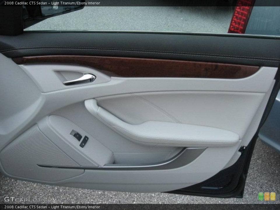 Light Titanium/Ebony Interior Photo for the 2008 Cadillac CTS Sedan #38025176