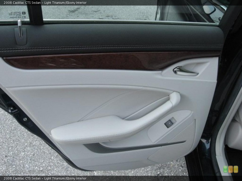 Light Titanium/Ebony Interior Photo for the 2008 Cadillac CTS Sedan #38025204