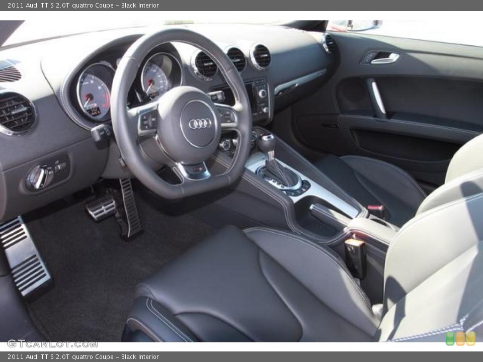 Black Interior Photo for the 2011 Audi TT S 2.0T quattro Coupe #38026682