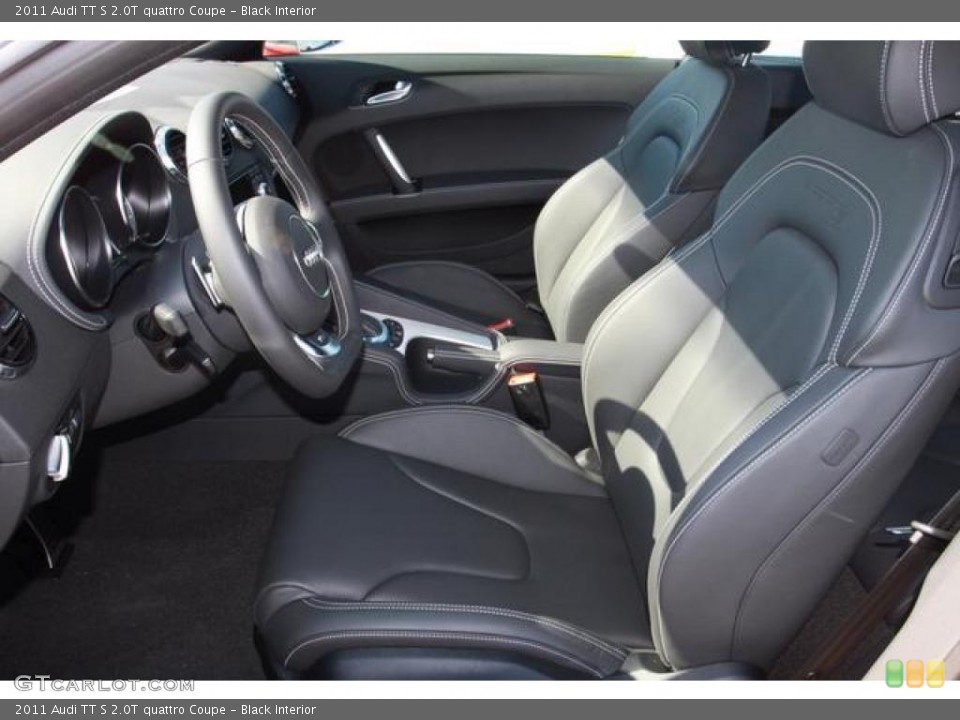 Black Interior Photo for the 2011 Audi TT S 2.0T quattro Coupe #38026694