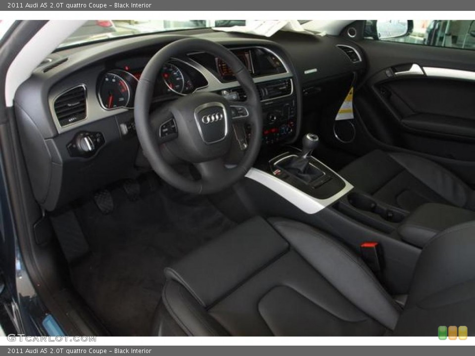 Black Interior Photo for the 2011 Audi A5 2.0T quattro Coupe #38026814