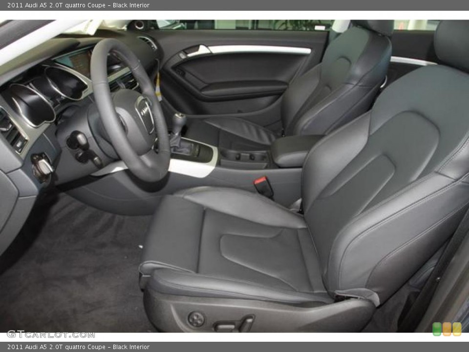 Black Interior Photo for the 2011 Audi A5 2.0T quattro Coupe #38026850